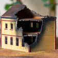 Kickstarter-67.jpg WWII Tabletop Terrain Set 28mm scale (3D Printable Files) - Based on real buildings from Carentan, France