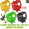 iFlight-Nazgul-5-V2-XL5-V5.1-GH11-Mini-25-Degree-Mount-1.jpg iFlight Nazgul5 V2 / HD XL5 V5.1 Gopro Hero 11 Mini Mount 25 Degree