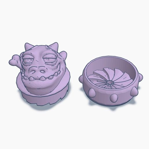 Captura-de-Pantalla-2022-10-24-a-las-1.55.02.jpg GRINDER HALLOWEEN MONSTER 60x60x45mm WEED EASY PRINT GRINDER GRINDERKING TURBINE 40 MM FDM _SLA
