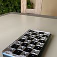 Nice foldable and transportable chess set