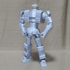 bouncer_blaze_516_A.jpg Fichier 3D gratuit Robot à rotule "Bouncer Blaze".・Modèle à télécharger et à imprimer en 3D