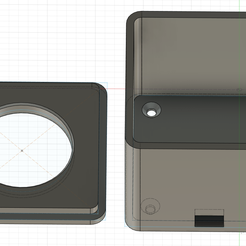 Gauge-Case.png Fichier STL gratuit Boîtier mural universel pour jauges・Design imprimable en 3D à télécharger