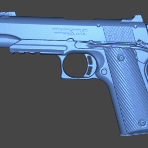 Browning 1911 .22 Black Label W/ Threaded Barrel and Rail