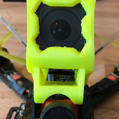 Capture d’écran 2017-06-02 à 14.18.39.png Free STL file Realacc X210 Gopro Session mount with VTX Vent・3D printable design to download