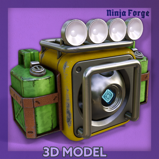 Off-Road Shell 3D model