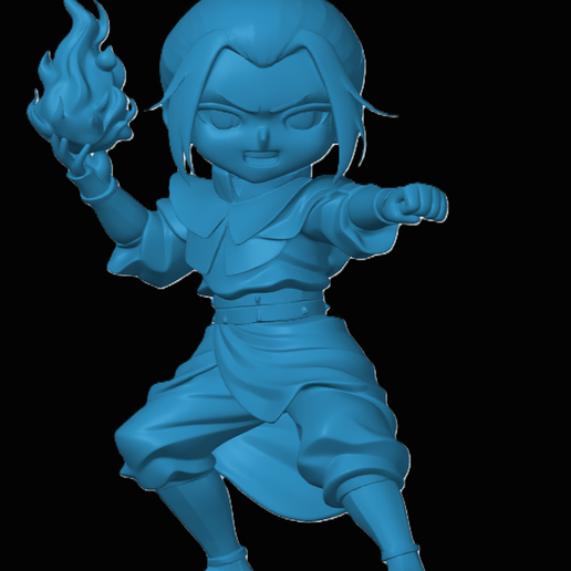 Azula Inspired Chibi