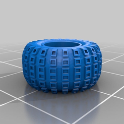 3e3f1fd4a0013f444385621a8aea8e75.png Archivo STL gratis Ruedas de pantano/neumáticos para 1/64 Hot Wheels・Plan de la impresora 3D para descargar