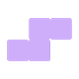 Pieza _-- verde Tetris 3D.stl Vertical Tetris