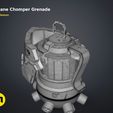 Wireframe-4.jpg 3D file Arcane Chomper Grenade・3D print design to download