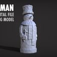 preö.jpg Snowman figure 3D print model