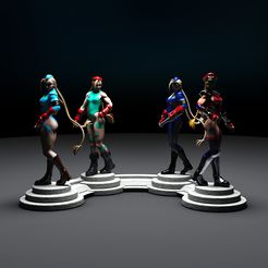 1.jpg 3D file cammy evolution collection・3D printing template to download, lilia3dprint