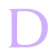 D.stl Letras y Números ASSASSINS CREED | Logo