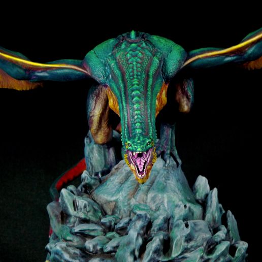 Vhagar: Full-body statue