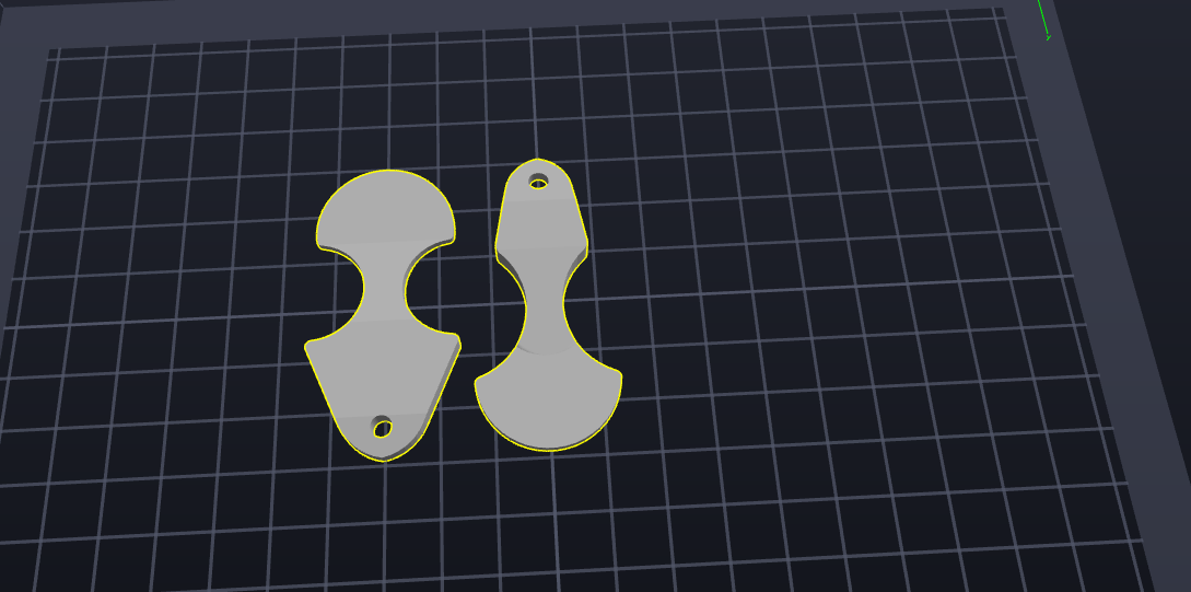 Download STL file loonie shopping cart key with knuckle buster • 3D