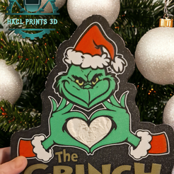 PhotoRoom-20231124_100054.png Lampe LED Grinch - Litho