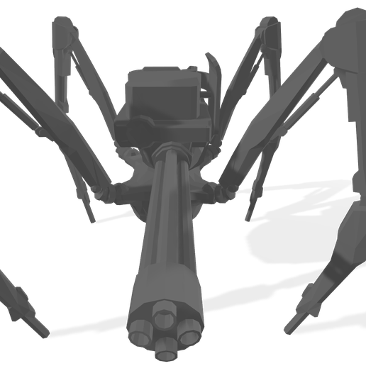 🤖 Rage - Sentry bot・ STL File for 3D printing・Cults