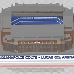 Colts-1.jpg STL file Indianapolis Colts - Lucas Oil Field・3D printable model to download