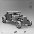1.png Archivo 3D HOT ROD・Diseño de impresora 3D para descargar