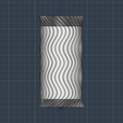 Waves-Lamp-2.png Decor Lamp With Wave Style   (No Support Needed)