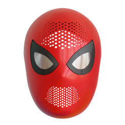 STL file Amazing Fantasy #15 Spider-Man Face Shell 🐚・3D printing idea to  download・Cults