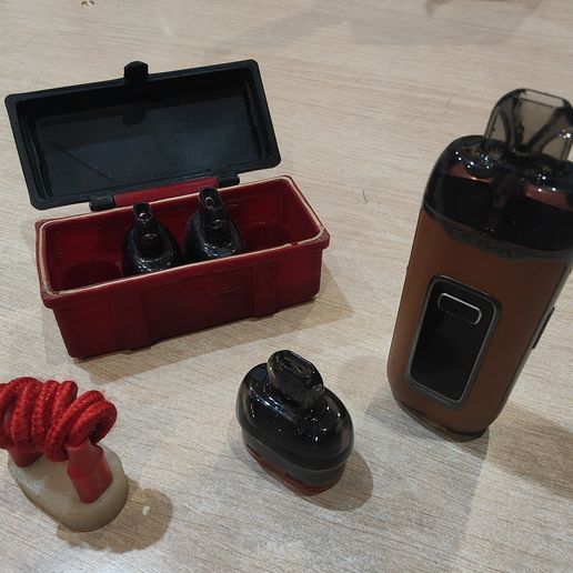 E-cig - OXVA VPRIME Pod holder STL File for 3D printingCults