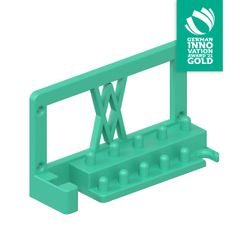 001_02_gia.jpg Бесплатный STL файл Tool Holder for Socket Wrench Set 12pcs 1/4" with Extension Bar and Sockets for Wall Mount 001・Дизайн 3D-печати для загрузки