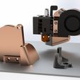 Druckbett_.jpg Файл STL BIQU H2 V2 Компонентный вентилятор 5015 FAN DUCT V2・Модель для загрузки и 3D печати
