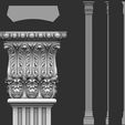 84-ZBrush-Document.jpg 90 classical columns decoration collection -90 pieces 3D Model