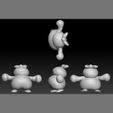 3.jpg Archivo STL Pokemon Makuhita Hariyama・Objeto para impresora 3D para descargar