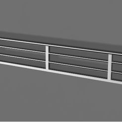 baranda-segundo-piso.jpg Fichier STL Balustrade 2ème étage 1/64・Modèle imprimable en 3D à télécharger, RRCustom_3D