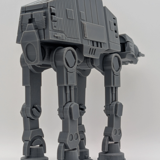 Heavy Quadruped Walker – Sci-Fi Military Vehicle  3MF STL