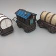WAGONS3.jpg Caravan Wagons - Modular - 28mm gaming - Sample items