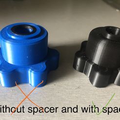IMG_4677.jpg Zuca cart wheel handle with integrated spacer for M12 screw nut