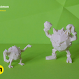 pokemon-low-poly039.png Archivo 3D Colección Pokemon Low Poly 151・Design para impresora 3D para descargar