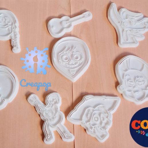 Coconut Cookie Cutters 3D model