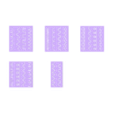 Schrijfpatronen.stl writing pattern tracing pattern