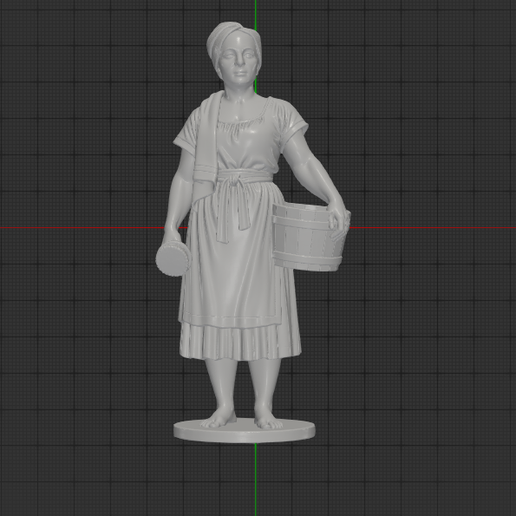 BathHouse Maid - 3D model önizlemesi
