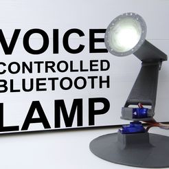 mini.jpg Archivo STL Lámpara móvil con control por voz Bluetooth・Modelo para descargar y imprimir en 3D