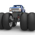 6.jpg Diecast vintage Monster Truck mit Doppelrädern Maßstab 1:25