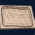 0-Texas-Longhorns-Wavy-Flag-Tray-©.jpg Texas Longhorns Flag Trays Pack - CNC Files for Wood (svg, dxf, eps, ai, pdf)