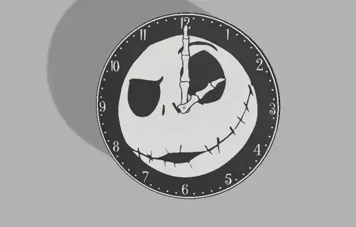 🕰️ Jack Clock・Free STL File for 3D printing・Cults