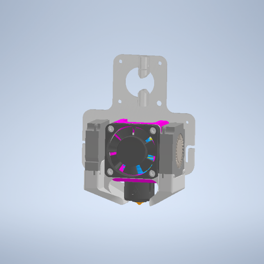 Ender 5 Plus Micro Swiss Direct Drive 3D model