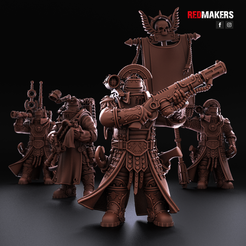 A1.png 3D file Solar Guard - Command Squad of the Imperial Force・3D printable model to download, RedMakers