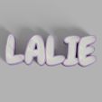 Prenom-Lumineux-Lalie.jpg ILLUMINATED SIGN WITH LALIE'S NAME