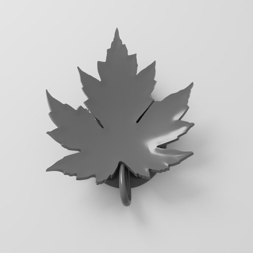Maple Leaf Soap Dish - 3D model önizlemesi