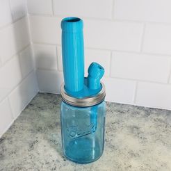 2.jpg Mason Jar Water Pipe Bong