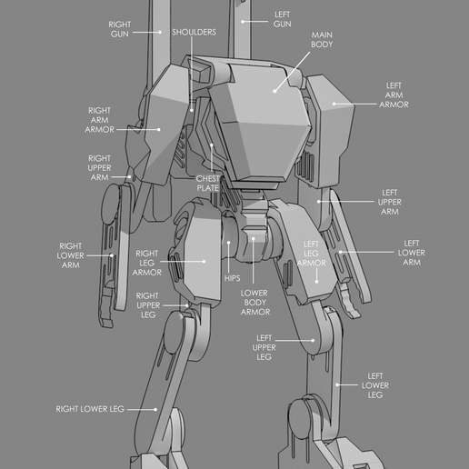 ASSEMBLY-MANUAL_0007_PAGE-2.png FULLY ARTICULATED MECHA 22CMS - ATLAS TITANUS