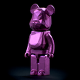 Untitled_Viewport_002.png Bearbrick Articulated Low poly faceted Articulated