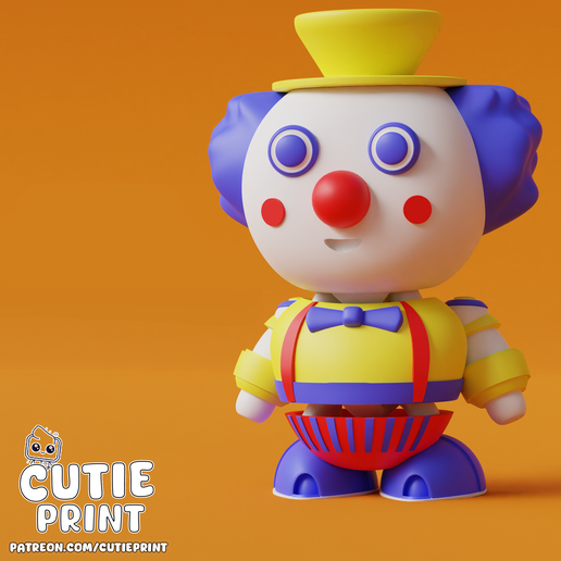 Cutieinsta.png Bozy ARTICULATED TOY, PRINT-IN-PLACE, CUTE FLEXI, KEYCHAIN