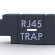 RJ45-Trap-Connector2.png Secure RJ45 female-to-female connector (Holder trap connector RJ45)